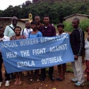 Social Workers in Sierra Leone help in the fight against Ebola