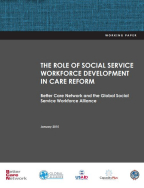Social Service Workforce Care Reform
