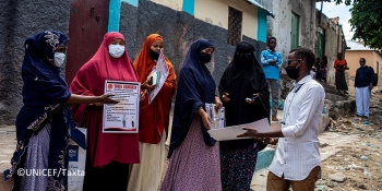 Education campaign on COVID-19 in Somalia