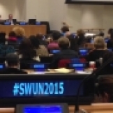 Social Work Day at the UN meeting room