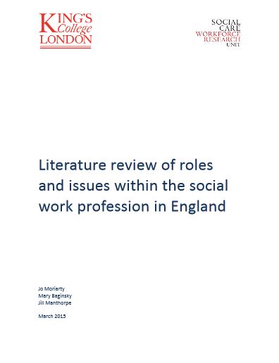 social work england research
