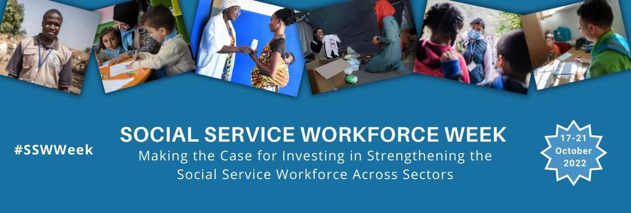 Social service workforce week banner